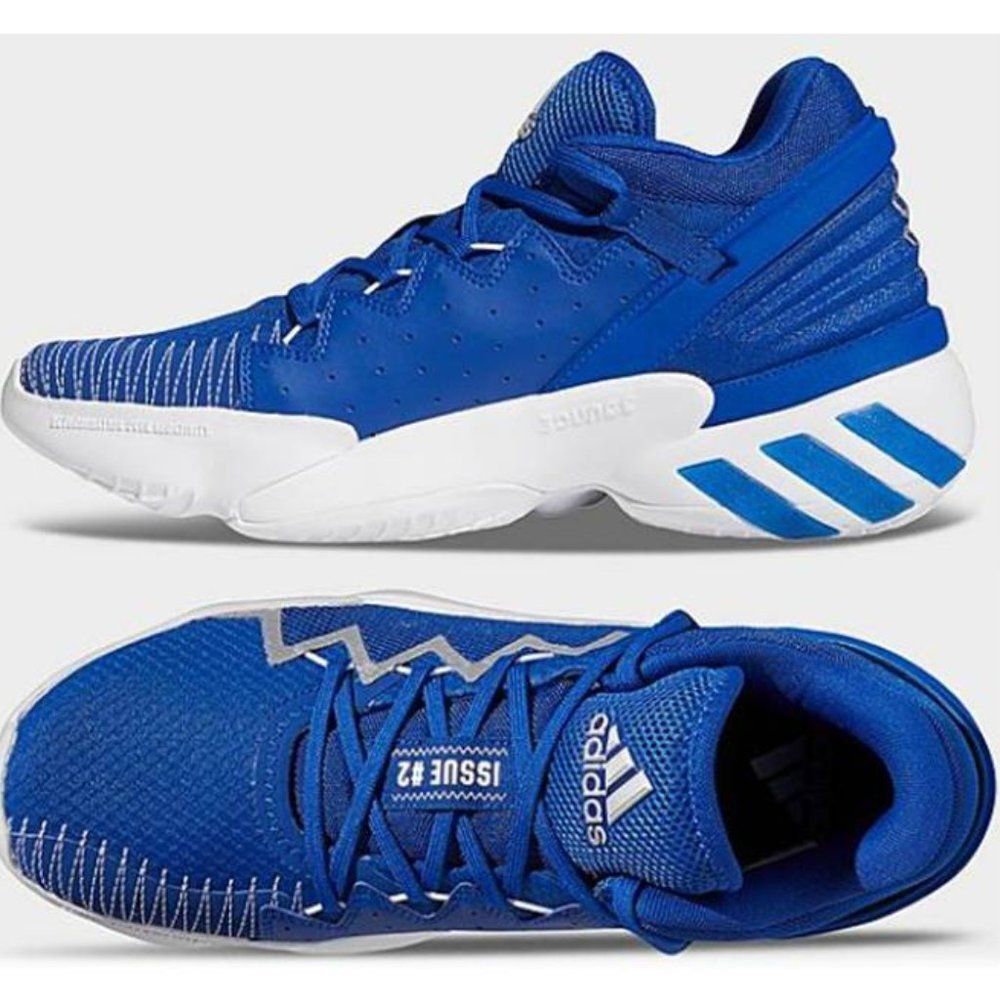 ADIDAS D.O.N. ISSUE #2 BASKETBALL SHOES Size 14 Sports Blue